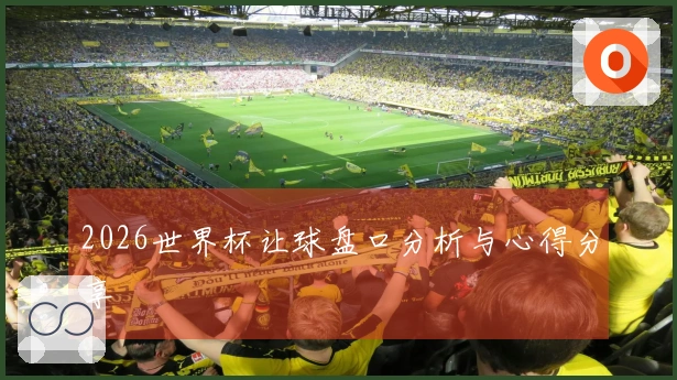 2026世界杯让球盘口分析与心得分享